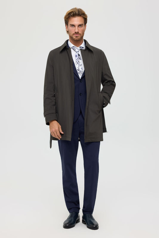 Men's Premium Trench Coat – Technical Stretch Fabric | Style 6064