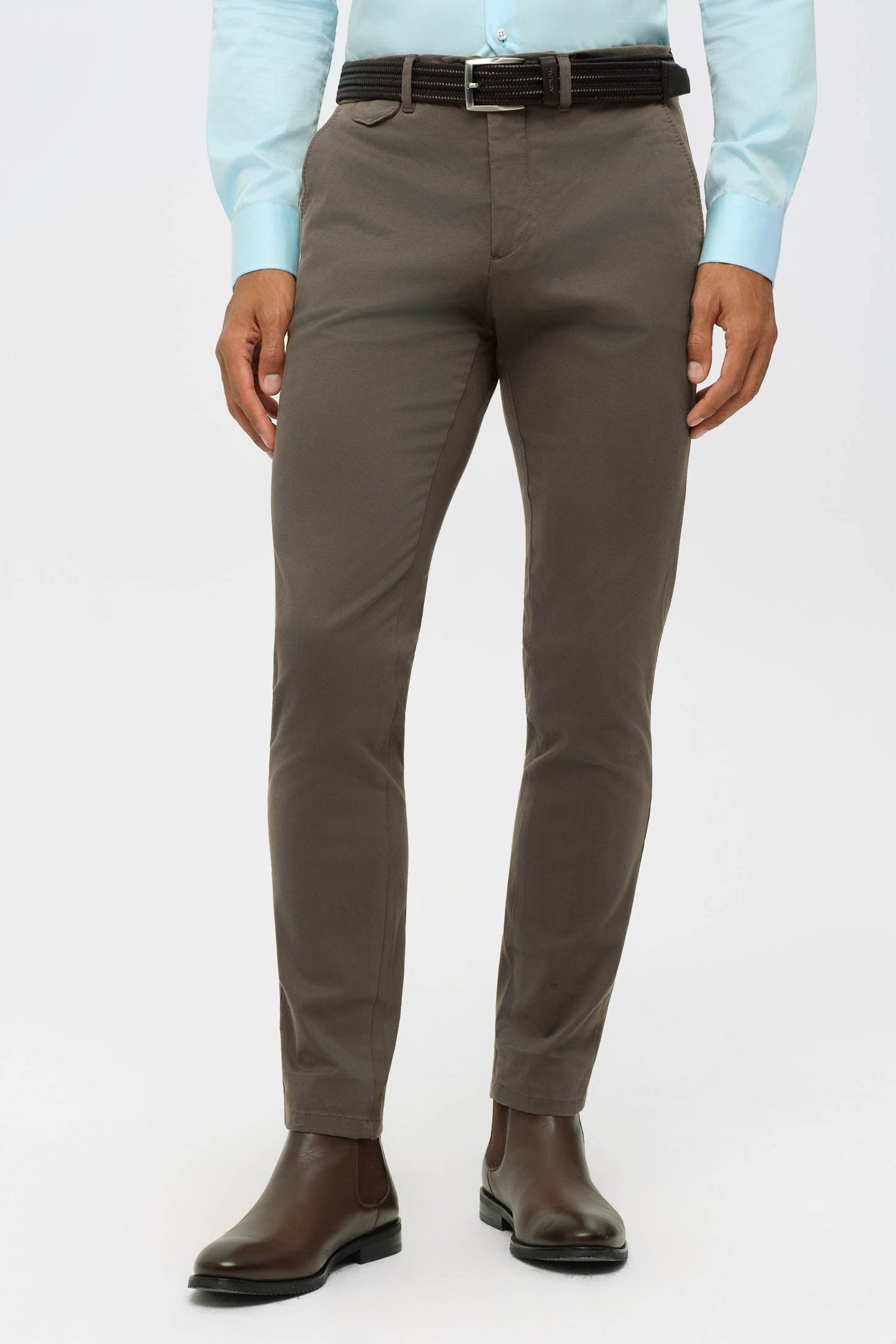 Men’s Slim Fit Tencel Blend Chino Trousers | Style 1430