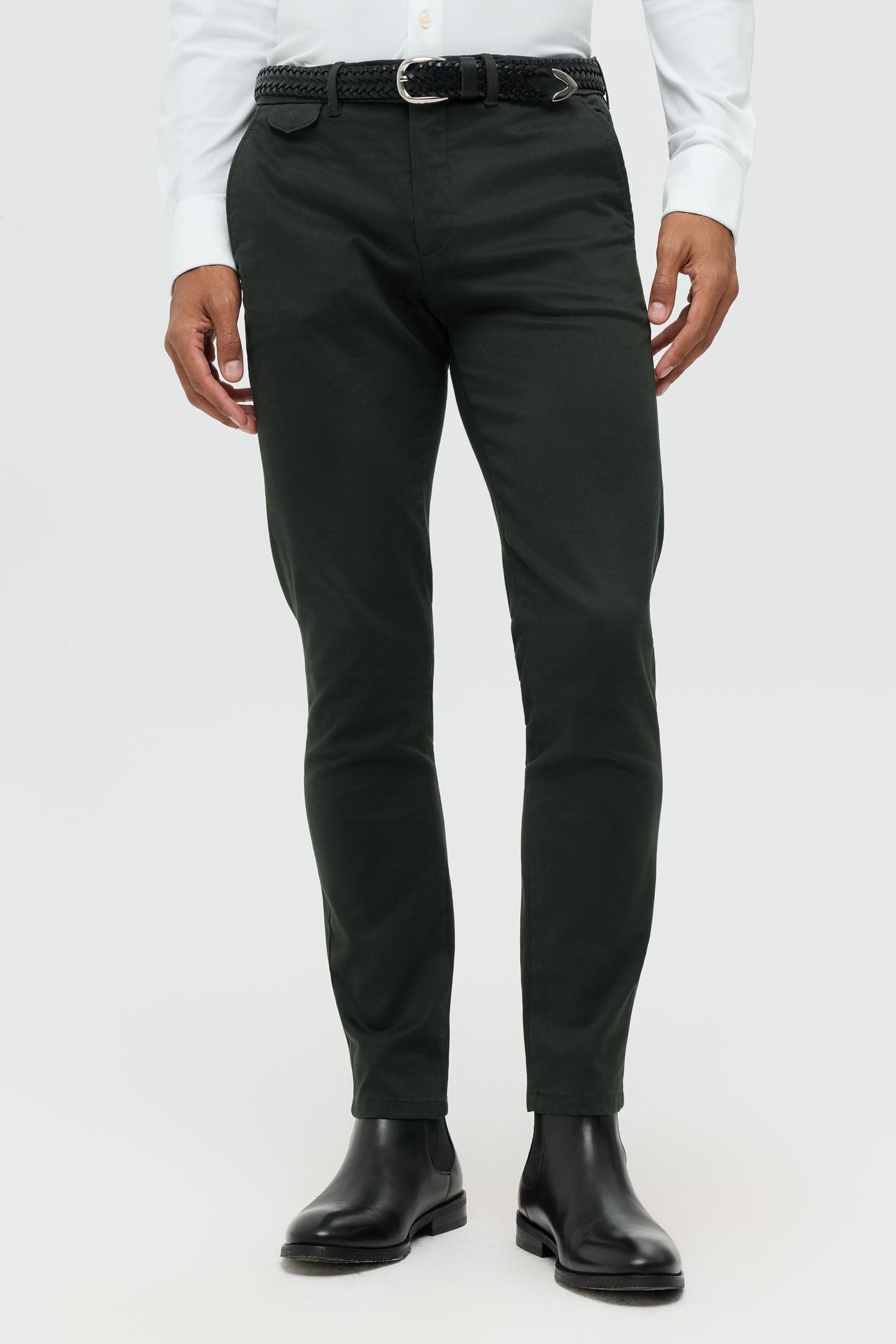 Men’s Slim Fit Tencel Blend Chino Trousers | Style 1430