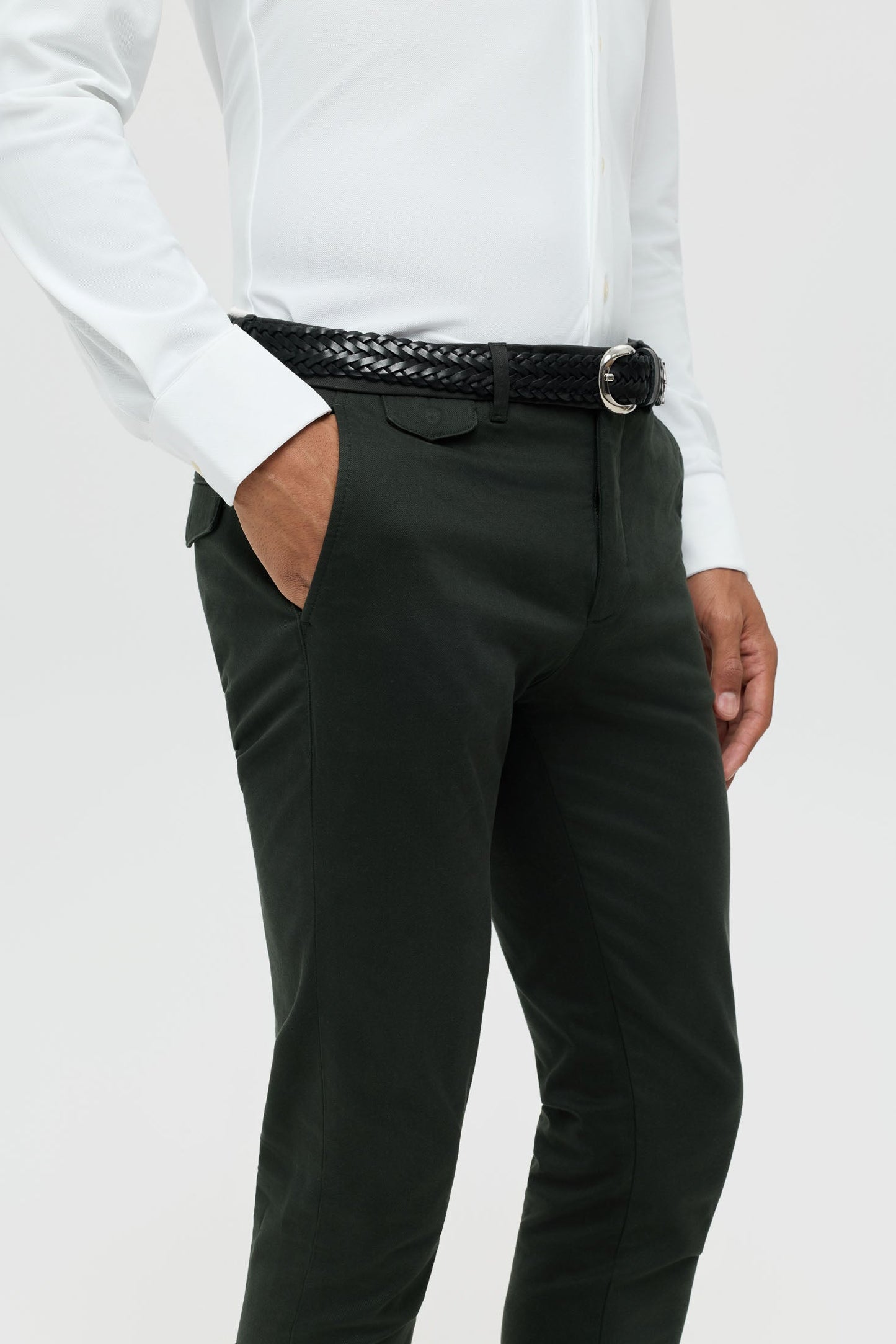 Men’s Slim Fit Tencel Blend Chino Trousers | Style 1430