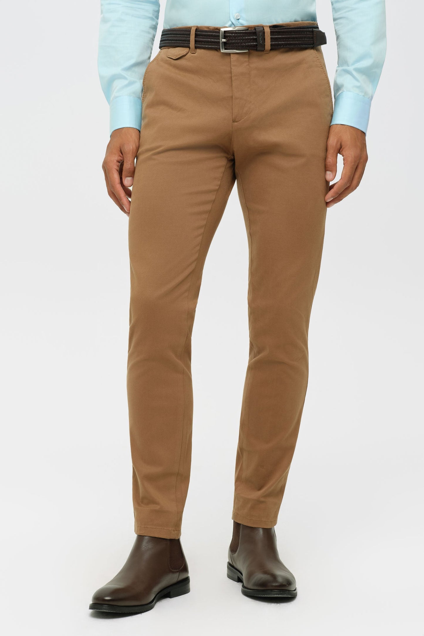 Men’s Slim Fit Tencel Blend Chino Trousers | Style 1430
