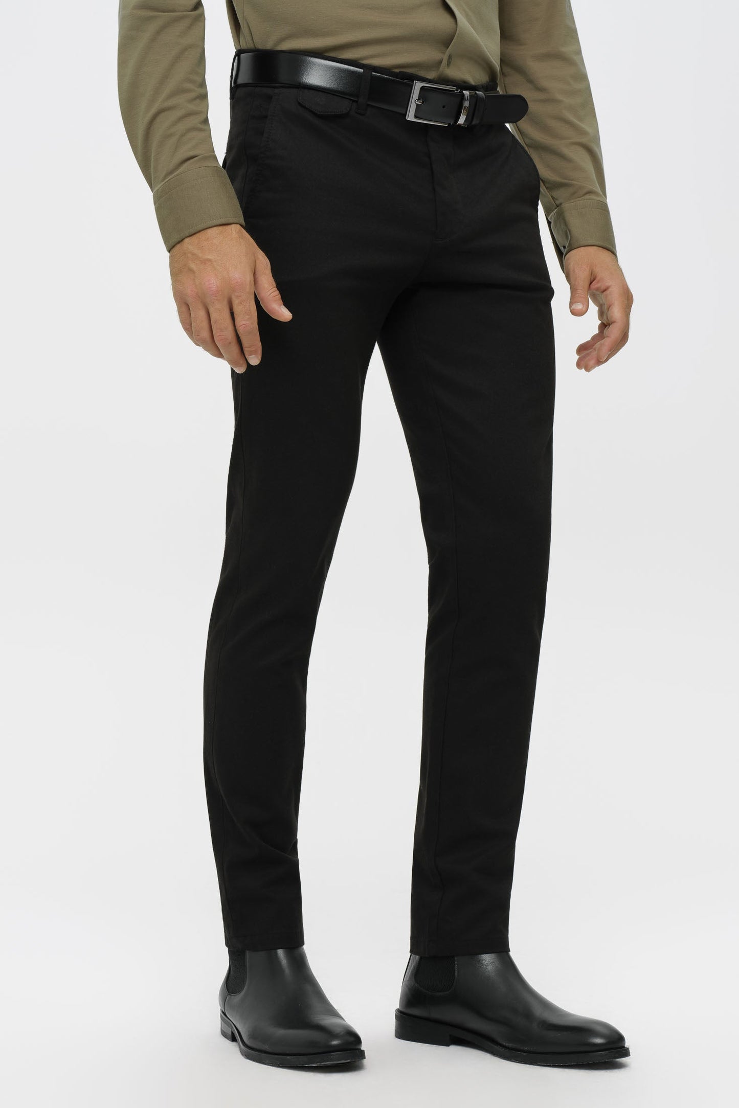 Men’s Slim Fit Tencel Blend Chino Trousers | Style 1430